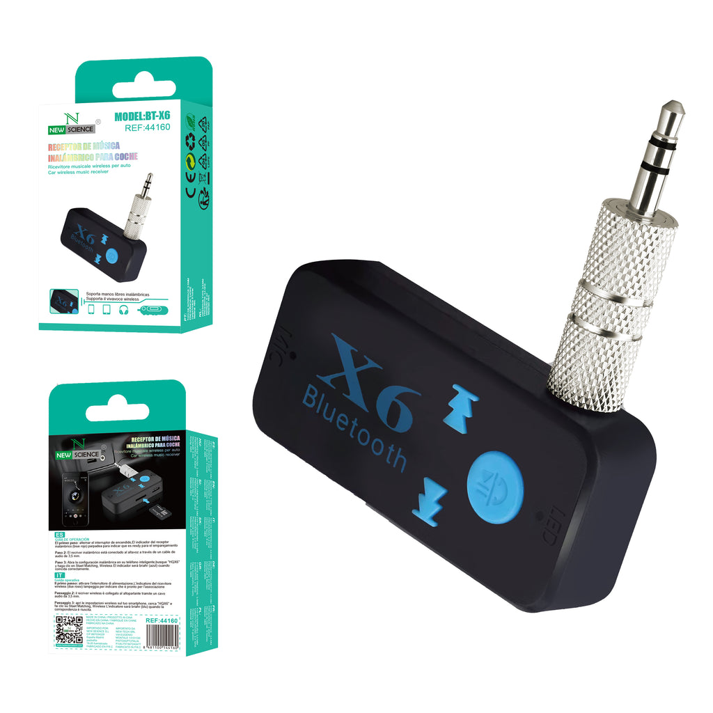 Receptor Bluetooth MP3 para Coche BT-X6