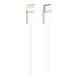 Cable PD USB-C a Lightning iPhone 3A/20W 2M M-9