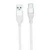 Cable USB a Type C 5A 1M JX-03 Blanco
