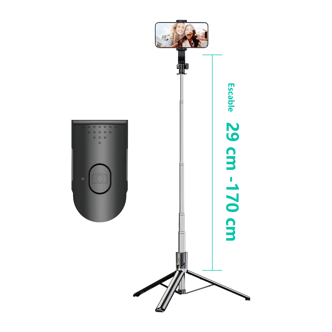 Palo Selfie Tripode 29-170CM HD-257