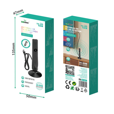 Antenas de TV de Interior Cable 3M TX-03