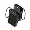 DX155 10,000mAh 5V/2A Solar Charging Power Bank