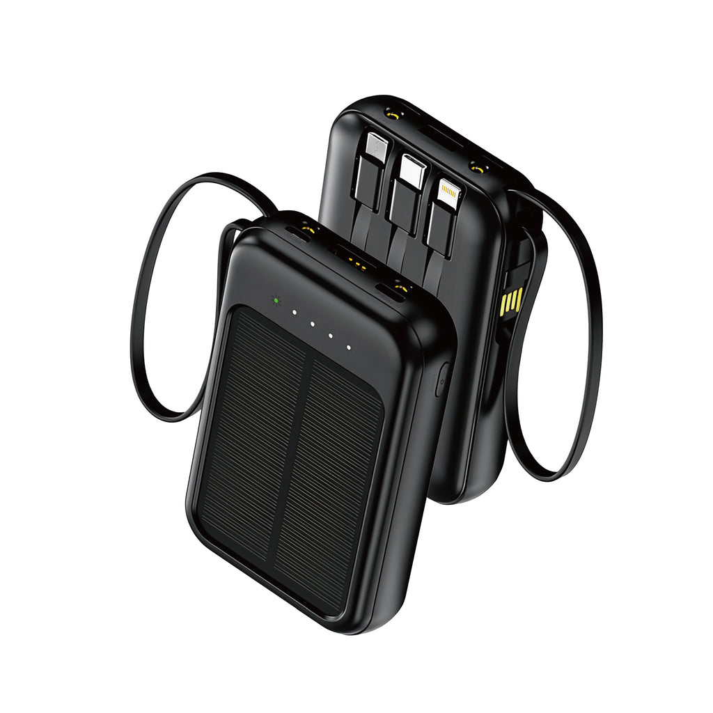 DX155 10,000mAh 5V/2A Solar Charging Power Bank
