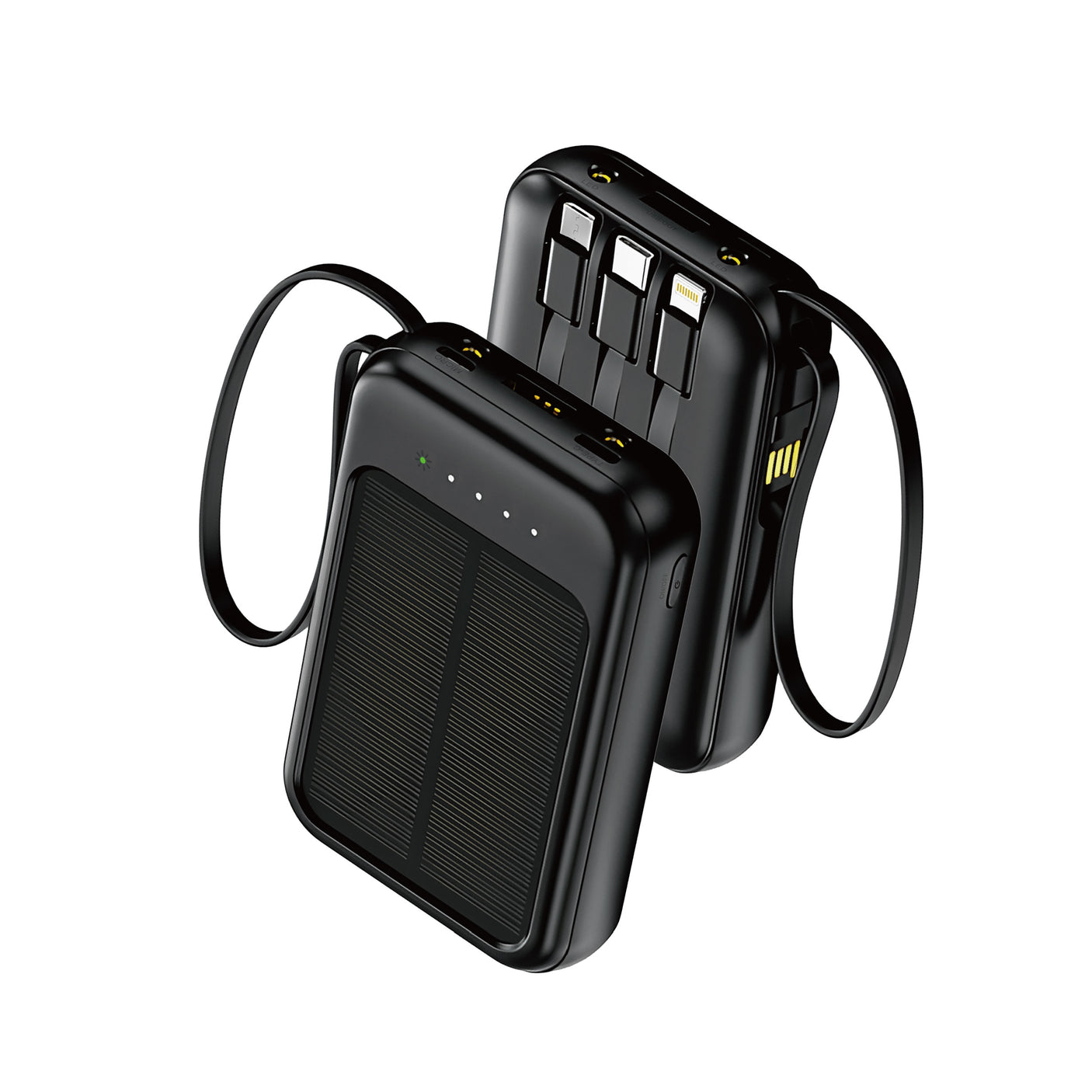 DX155 10,000mAh 5V/2A Solar Charging Power Bank
