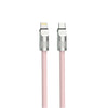 Cable Correa Nylon Trenzado PD USB-C a Lightning iPhone 27W 30CM, Modelo H-2
