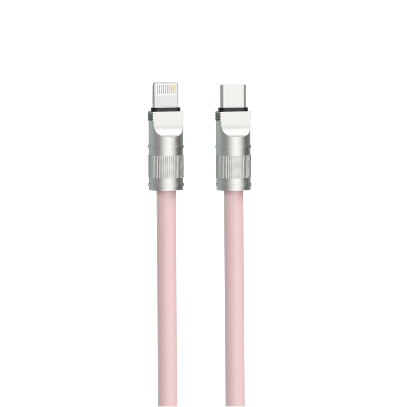 Cable Correa Nylon Trenzado PD USB-C a Lightning iPhone 27W 30CM, Modelo H-2