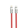 Cable Correa Nylon Trenzado PD USB-C a Lightning iPhone 27W 120CM, Modelo H-2