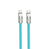 Cable Correa Nylon Trenzado PD USB-C a Lightning iPhone 27W 30CM, Modelo H-2