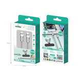 Cable Correa Nylon Trenzado PD USB-C a Lightning iPhone 27W 120CM, Modelo H-2