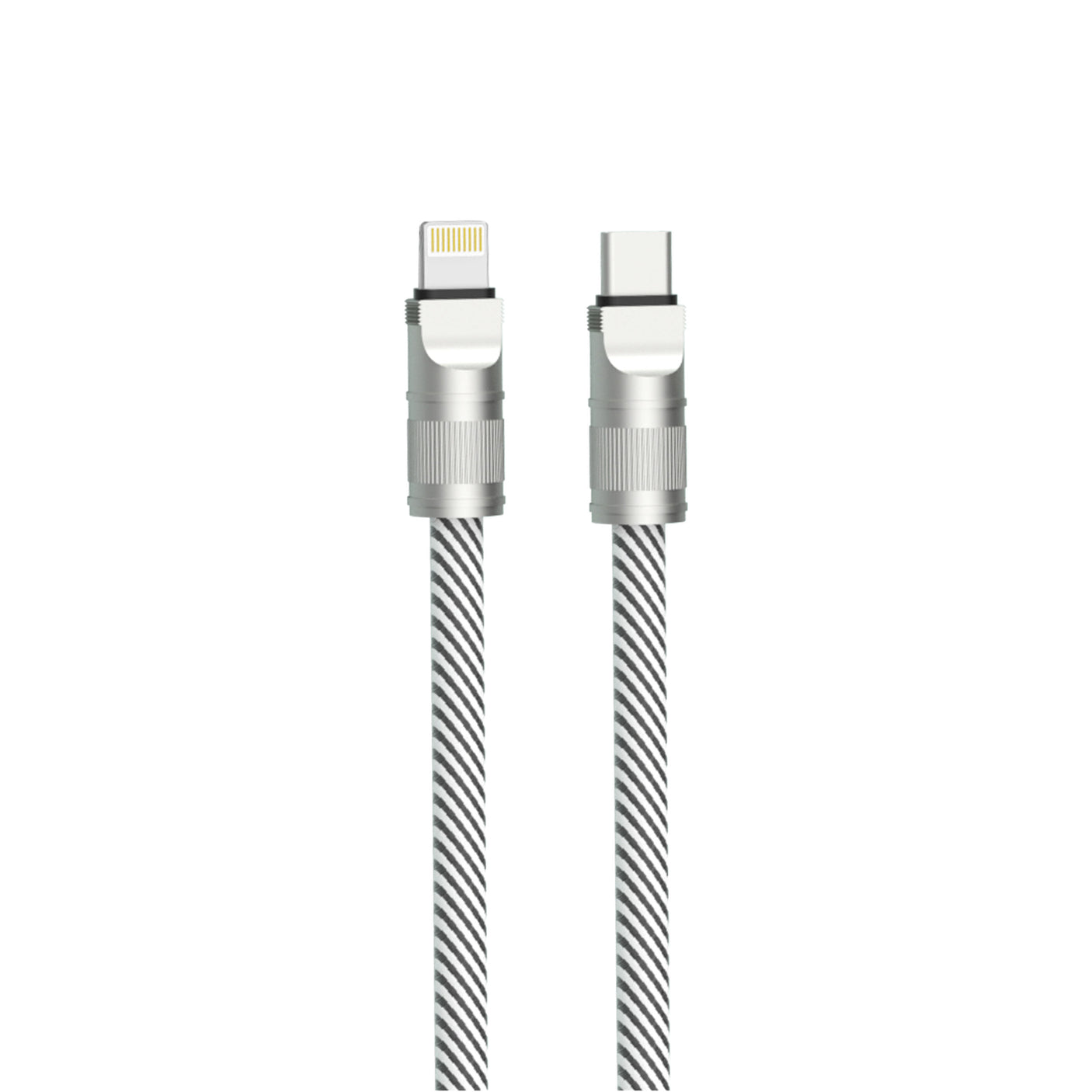 Cable Correa Nylon Trenzado PD USB-C a Lightning iPhone 27W 120CM, Modelo H-2