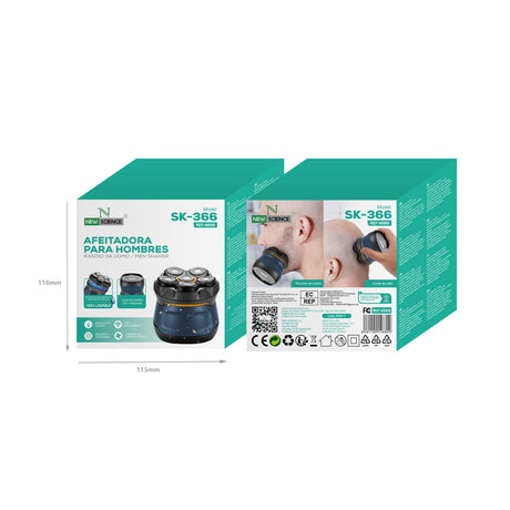 Afeitadora para Hombre Inalámbrica Modelo SK-366