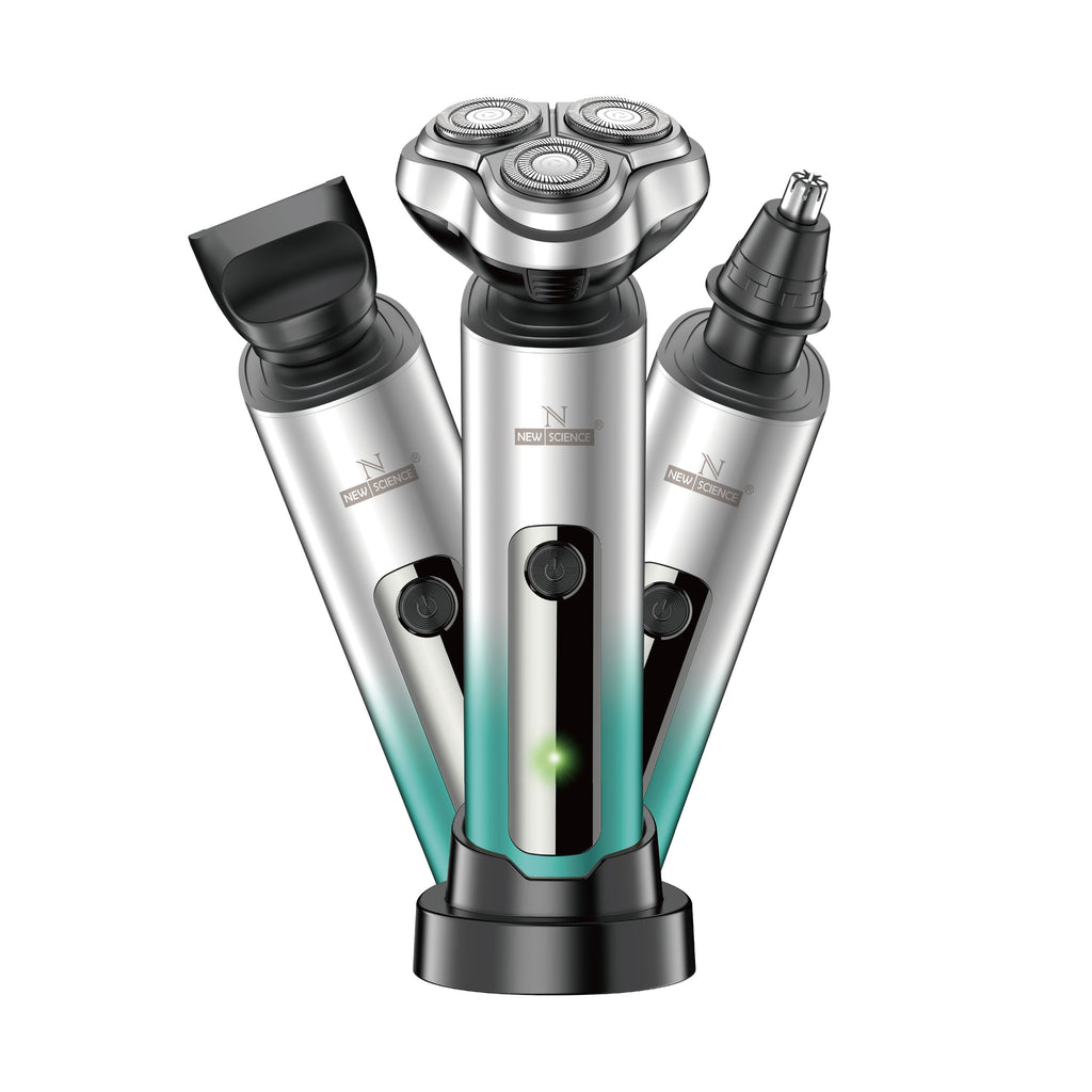 Kit 3en1 Afeitadora para Hombre Inalámbrica Modelo SK-369