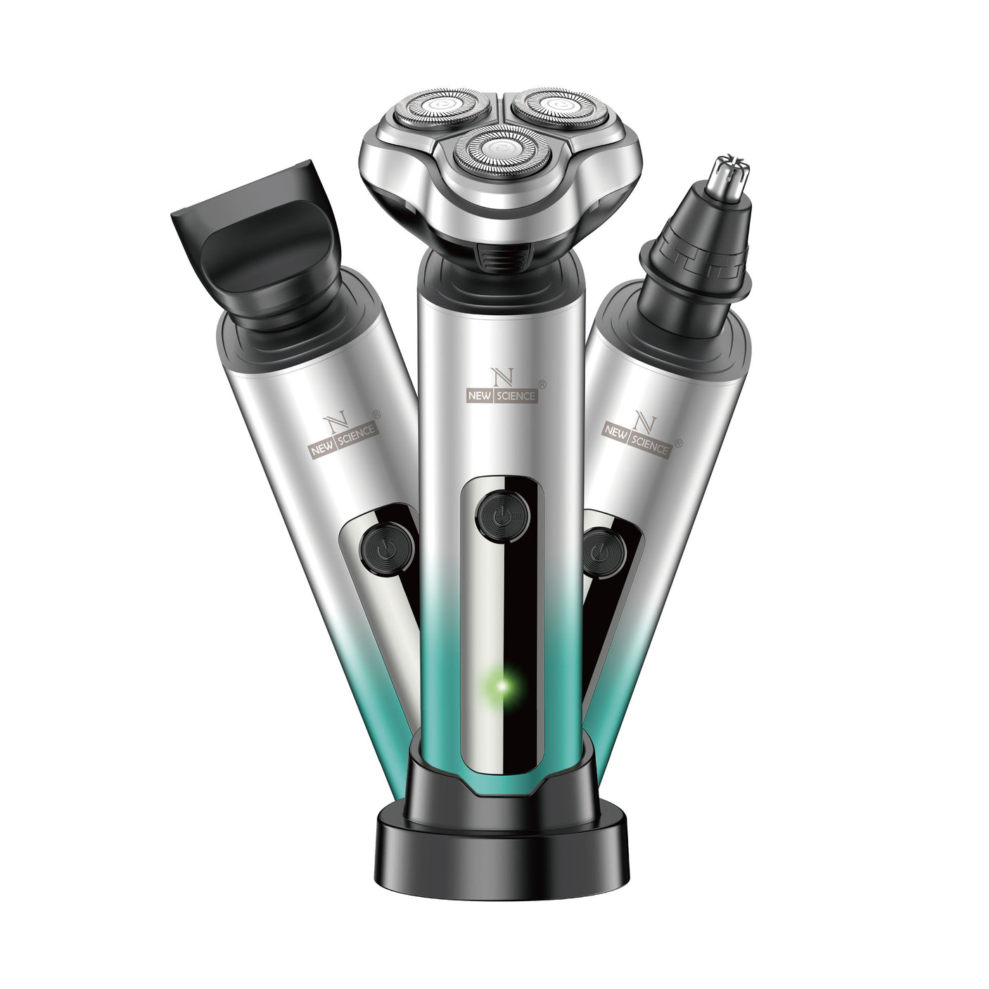 Kit 3en1 Afeitadora para Hombre Inalámbrica Modelo SK-369
