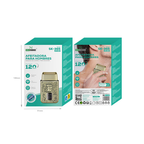 Afeitadora para Hombre Inalámbrica Modelo SK-365
