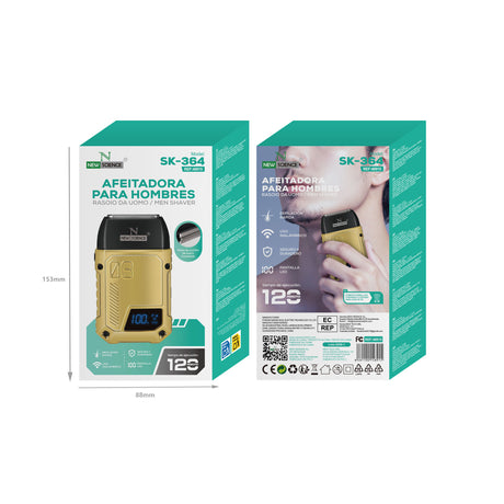 Afeitadora para Hombre Inalámbrica Modelo SK-364