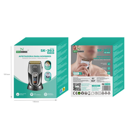 Afeitadora para Hombre Inalámbrica Modelo SK-363