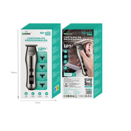SD-034 Professional Rechargeable Hair Clippers