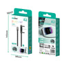 Cable PD USB-C a Type C 60W 1.5M con Soporte W-4