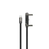 Cable PD USB-C a Type C 60W 1.5M con Soporte W-4