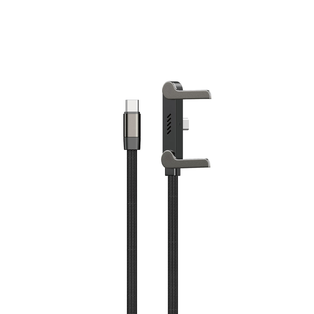 Cable PD USB-C a Type C 60W 1.5M con Soporte W-4