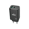 Enchufe Adaptador 2Puertos PD USB-C 120W+USB 66W SLD-T91