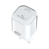 Enchufe Adaptador PD USB-C 45W 3A Modelo AC-230 Blanco