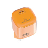 Enchufe PD USB-C 35W Modelo AC-232 NARANJA
