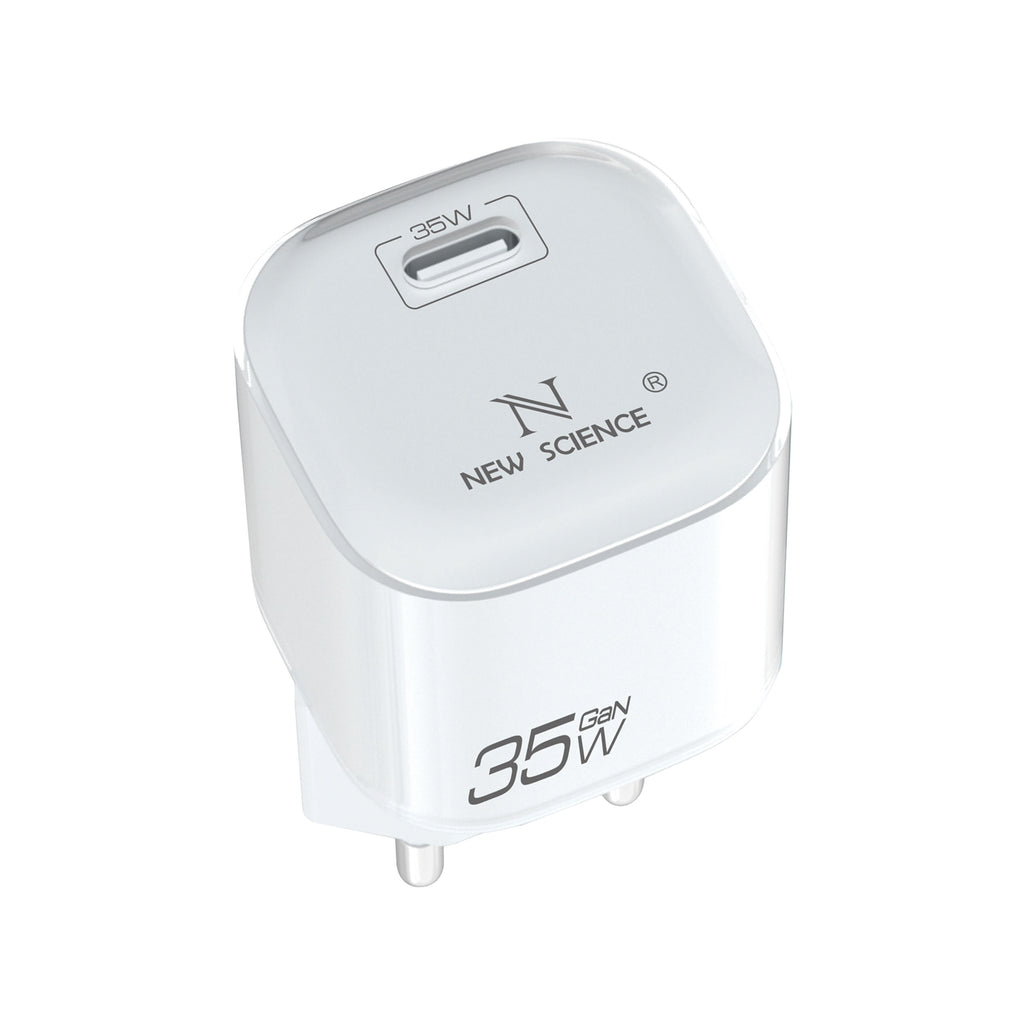 Enchufe PD USB-C 35W Modelo AC-232 BLANCO