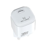 Enchufe PD USB-C 35W Modelo AC-232 BLANCO