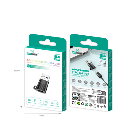 Adaptador Tipo C a USB Modelo B4