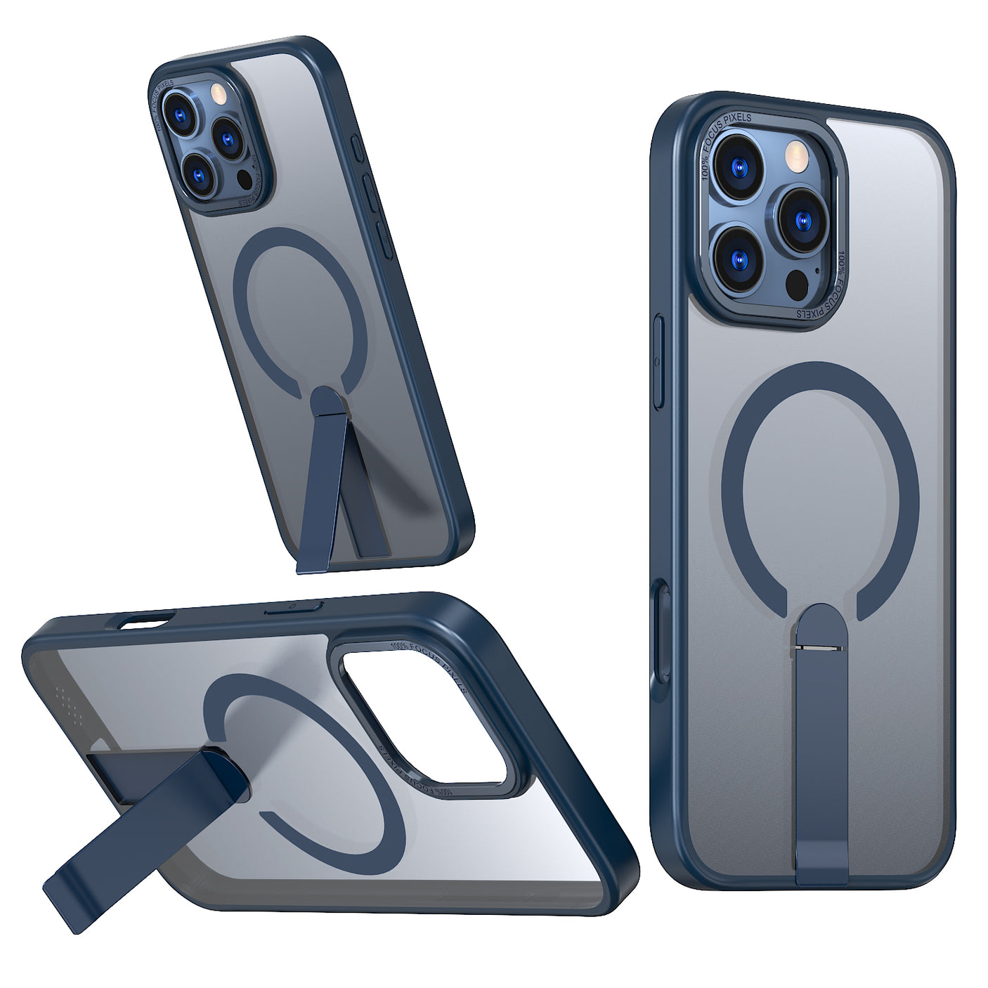 Samsung S25/S24 Funda Magnética con Soporte Plegable