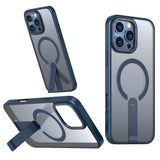 Samsung S25/S24 Funda Magnética con Soporte Plegable