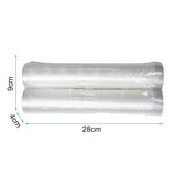Bolsas de Recambio para Envasadora al Vacío -Pack 2 Rollos de 28 x 300 cm