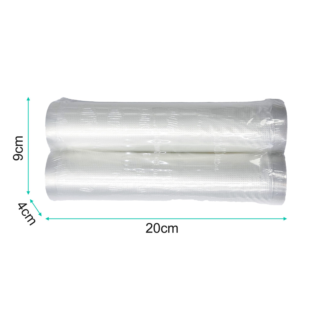 Bolsas de Recambio para Envasadora al Vacío -Pack 2 Rollos de 20 x 300 cm