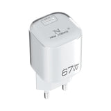 Enchufe Adaptador PD USB-C 67W 3A Modelo AC-230 Blanco