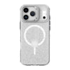 iPhone 16 Funda Transparente con Purpurina y MagSafe