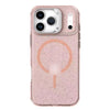 iPhone 17 Funda Transparente con Purpurina y MagSafe