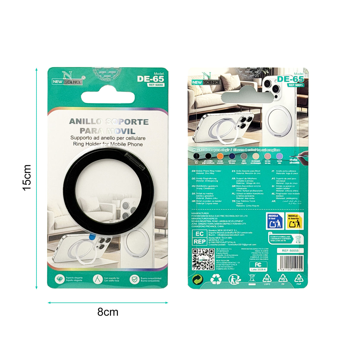 Soporte Anillo Magsafe DE-65