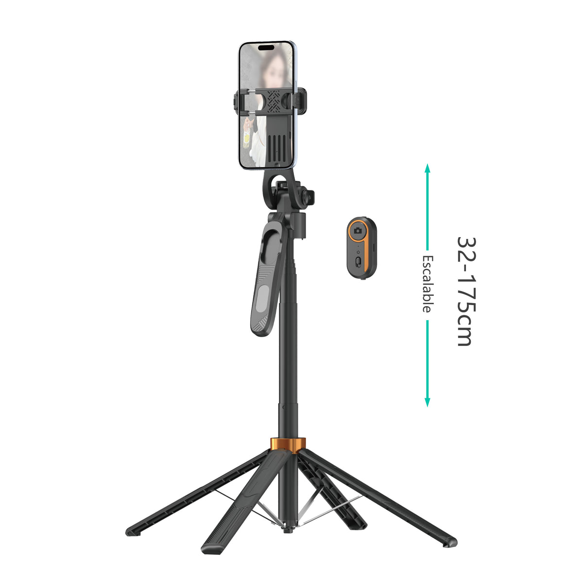 Trípode Selfie Multifunción con Seguimiento Automático de IA HD-305