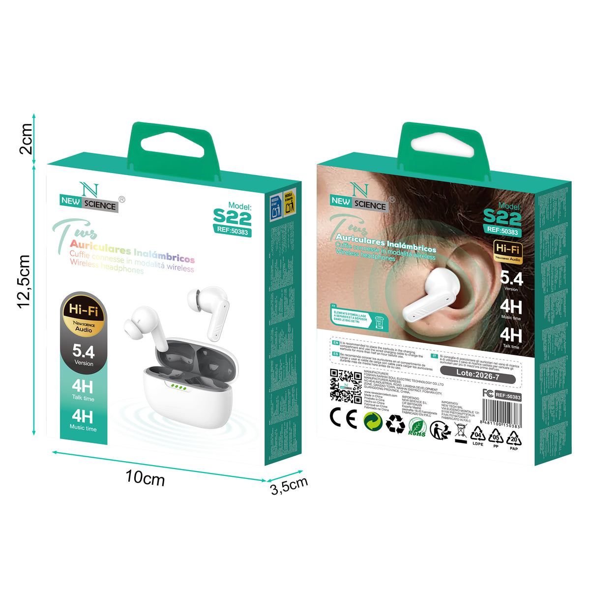 Auriculares Inalámbricos S22