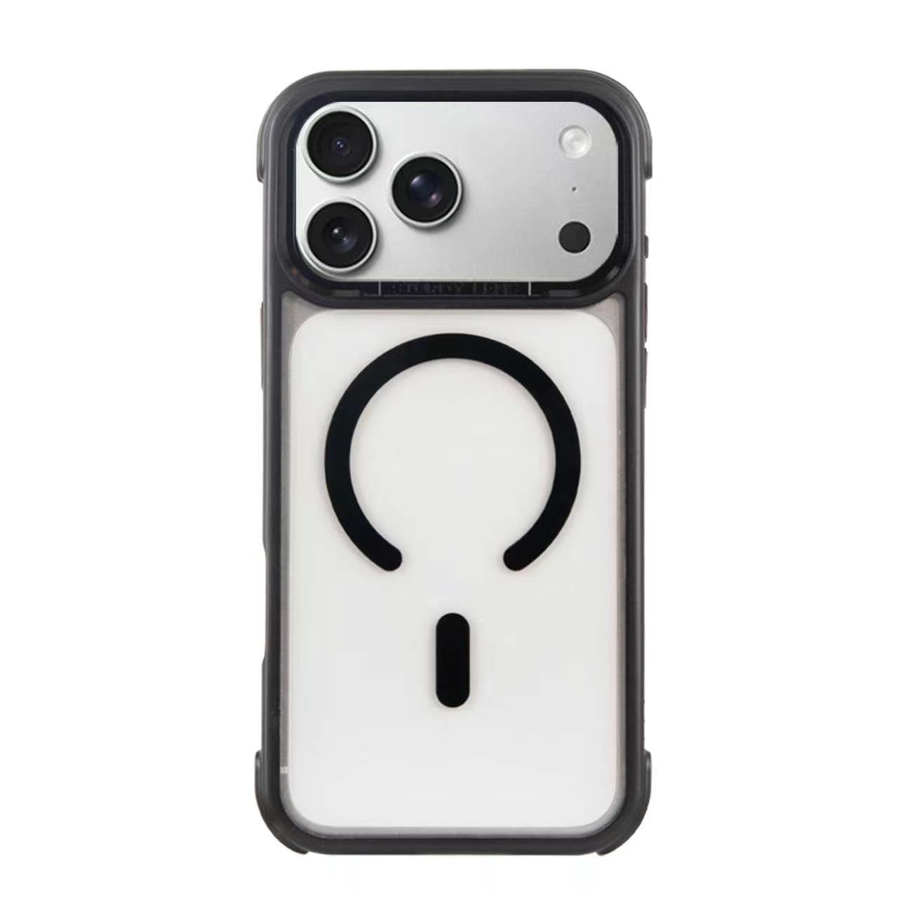 iPhone 15 Carcasa Reforzada MagSafe con Bordes de Color