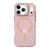 iPhone 16 Funda Transparente con Purpurina y MagSafe