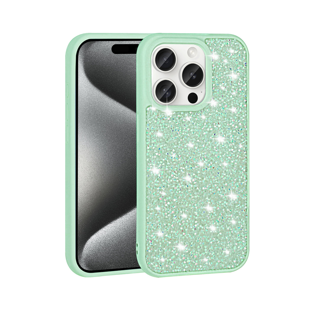Samsung A56 Carcasa con Purpurina Brillante Cromada