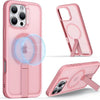Funda Transparente iPhone 15 con Soporte y MagSafe