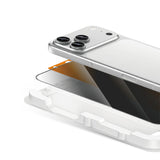 iPhone 13/14 Cristal Templado Anti-Espía con Autoalineación