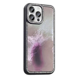 Samsung S24FE Funda Brillante con Borde de Diamantes