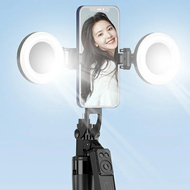 Trípode Selfie con Seguimiento IA y Luz LED DE-52