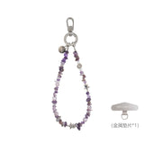 Cadena Multifuncional de 16cm para Movil con Piedras Fragmentadas y con Estrella (Pake 10 uds)