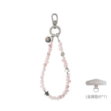 Cadena Multifuncional de 16cm para Movil con Piedras Fragmentadas y con Estrella (Pake 10 uds)