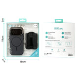 iPhone 15 Kit Carcasa MagSafe + Tarjetero Magnetico con Soporte